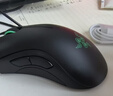雷蛇（Razer）炼狱蝰蛇标准版有线鼠标 人体工学 电竞游戏 右手通用型 吃鸡/LOL/CSGO游戏鼠标 黑色 实拍图