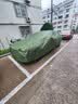 HAPOWER汽车车衣车罩防晒防雨隔热遮阳保护全罩尘棉绒通用四季加厚牛津布 【绿色】600D牛津布加厚航天涂银+收纳袋 【SUV/越野车专用】防爆晒遮阳隔热防雨防冰雹 实拍图