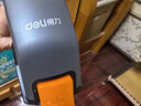 得力（deli）省力订书机/订书器大号厚层60页附23/10订书钉2000枚 黑色0465+0015-05 实拍图