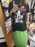 UR2026夏季新款女装潮流复古做旧漫画印花棉质短袖T恤UYV460103 深灰 (偏宽松) M 晒单实拍图