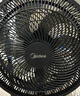 美的（Midea）【超级单品】七叶轻音立式电风扇家用柔风落地扇台式桌面小型风扇大风量节能摇头宿舍电扇 SAF30AB 实拍图