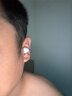 iKF AirClip Pro 【360°头部追踪】AI翻译蓝牙耳机耳夹式无线开放式骨气传导运动2026年新款 月光白 实拍图