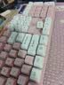 银雕(YINDIAO) K500键盘彩包升级版 机械手感 游戏背光电竞办公USB外接键盘 粉白双拼白光有线键盘 实拍图