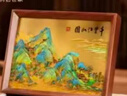 朱炳仁铜 千里江山桌屏书房办公室桌面小摆件相框装饰壁画礼赠 千里江山桌屏 实拍图