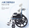 怡辉（YIHUI）轮椅轻便可折叠老人专用出行便携式年轻人骨折小型手动老年代步车 实拍图