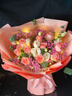 馨仪毕业季鲜花速递玫瑰向日葵康乃馨花束送女友生日礼物全国同城配送 11朵粉玫瑰混搭花束 实拍图