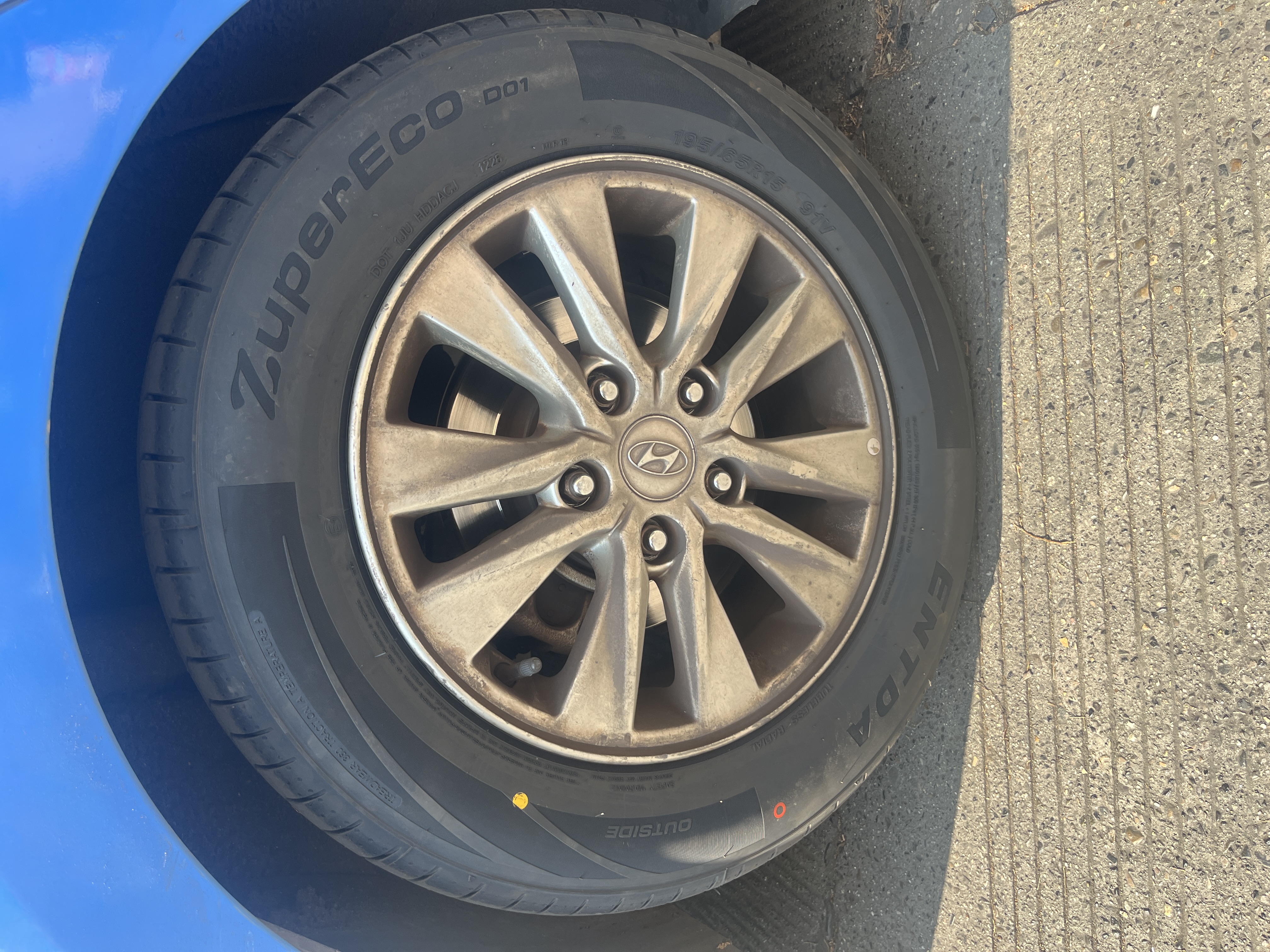 ENTDA中策安达轮胎 汽车轮胎 195/65R15 91V  D01 适配卡罗拉 实拍图