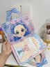 COOKSS儿童手提式装扮化妆包安静书手工diy绘画贴纸涂鸦书玩具生日礼物 实拍图