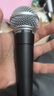 SHURE舒尔SM58动圈人声有线麦克风 专业录音 家用K歌 舞台演出话筒吉他弹唱歌 实拍图
