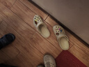CROCS卡骆驰白鹿同款云朵洞洞鞋时尚百搭户外沙滩鞋|206750 骨白色-2Y2(含智必星) 39 (250mm) 实拍图