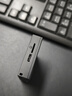 飞傲（FiiO）ECHO MINI 雪漫天便携迷你蓝牙无损音乐随声听 DSD256 学生运动小巧播放器 黑色 实拍图