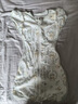 婧麒（JOYNCLEON）新生儿婴儿衣服秋冬夹棉满月纯棉初生宝宝春装连体衣a类爬服 实拍图