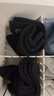 蕉内（Bananain）银皮301S袜子男士商务休闲精梳棉10A抗菌防臭船袜短中长筒夏季5双 【短筒】纯黑*5 均码 实拍图