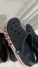 卡骆驰（CROCS）贝雅卡骆班洞洞鞋|205089 深蓝/辣椒红-4CC   37 /38(230mm)   实拍图