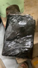 毕亚兹物业大垃圾袋黑色80*100cm50只双面3丝保洁特大号加厚塑料袋子 实拍图