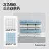 京东京造全棉毛巾小方巾7A级抗菌防螨纯棉方巾柔软舒适吸水洗脸擦汗 4条装 实拍图