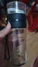 户外旅行冷泡杯茶水分离泡茶师400ML单层玻璃杯泡茶师礼品杯子 茶水分离杯400ml*1个【活动款】 实拍图