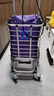 庄子然购物车买菜小拉车爬楼折叠便携收纳老人手拉车拉杆小推车带刹车 带盖加大轮带刹车 双把手两用型 实拍图