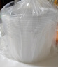 京东京造 一次性饭盒餐盒打包食品级可微波圆形带盖烧烤露营500ml【50套】 实拍图