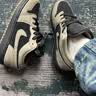 耐克（NIKE）Jordan Air Jordan 1 AJ1棕黑防滑耐磨低帮男鞋运动复古篮球鞋 IB7109-005 44.5 实拍图