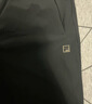 斐乐（FILA）灵动裤官方男士针织长裤2026夏季新款凉感防晒运动裤 深黑-BK L 175/84A/L 晒单实拍图