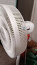 美的（Midea）【幸运草安睡1S】一级能效直流变频声控电风扇家用遥控卧室静音落地扇台式桌面抗菌大风力转页扇 实拍图