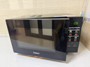 格兰仕（Galanz）变频微波炉烤箱一体机光波炉900瓦大功率速热家用23L大容量平板易清洁省电一级能效智能菜单烧烤 2026新升级彩膜BM1(S2) 实拍图