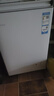 海尔（Haier）100L单温冰柜小型家用小冰柜减霜一级能效冷藏冷冻转换深冷冷柜小冰箱BC/BD-100GHW9D价保618 实拍图