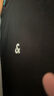 杰克·琼斯（JACK&JONES）26年男装四季打底T恤男士凉感透气多色情侣款短袖t恤水洗不易走形 E43黑色 第二批 L 180 实拍图