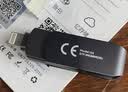 忆捷（EAGET）128GB Lightning USB3.0苹果U盘 i66苹果官方MFI认证一键备份iphone/ipad手机电脑两用优盘 实拍图