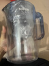 苏泊尔（SUPOR）家用净水壶 便携式滤水壶3.5L蔚蓝1壶7芯过滤净水器净水壶自来水活性炭过滤器滤水器家用版蓝色 实拍图