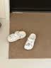 CROCS卡骆驰贝雅云彩洞洞鞋户外沙滩女鞋休闲鞋百搭花园鞋|208186 白色-100(含智必星) 38 (240mm) 实拍图