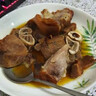 喜旺酱香肘500g*2袋方便即食卤味酱肘子卤香猪肘子下酒菜 实拍图
