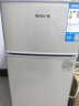华宝小冰箱迷你小型家用冷藏冷冻两用一级能效出租房宿舍用办公室节能省电双门电冰箱 【净化去味 一级能效】68L银色【全国联保】 实拍图