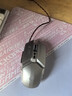 英菲克（INPHIC）W2 有线鼠标 游戏鼠标 轻音鼠标 金属机械风USB外接 金属灰 实拍图
