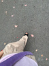 老人头（LAORENTOU）女单鞋时尚休闲职业粗跟浅口中跟通勤职业工作女鞋 LB12265 黑40 实拍图