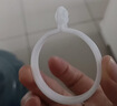 铭聚布艺（MINGJU）窗帘成品吊环罗马杆专用活扣挂环浴帘环窗帘杆配件开口吊环20支装 实拍图