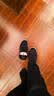 布舍元传统国风手工套脚千层底中老年老北京布鞋男YW8101 全布底黑色 44 实拍图