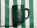星巴克（Starbucks）墨水咖啡杯灰绿色马克杯473ml办公室咖啡水杯男女生节日礼物 实拍图