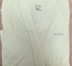 嫚熙春夏款哺乳衣外出纯棉孕妇自带胸垫喂奶睡衣月子服产后家居服黄XL 实拍图