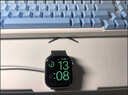 Apple/苹果 Watch S11 智能手表GPS款46毫米深空灰色铝金属表壳黑色运动型表带M/L MEVP4CH/B 实拍图