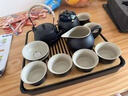 京东京造 茶具整套 功夫茶具陶瓷套装茶壶茶杯茶盘【黑陶提梁壶】 12件套  实拍图