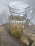 乐美雅玻璃水壶冷水壶凉水杯家用冰箱大容量茶壶四方透明1.1L凉水壶 实拍图