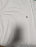 杰克·琼斯（JACK&JONES）26年男装四季打底T恤男士凉感透气多色情侣款短袖t恤水洗不易走形 白色A06 L 180 实拍图