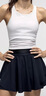 lululemon丨Ebb to Street 女士短款工字运动背心 内置内衣 LW1CJUS 白色 M /8 晒单实拍图