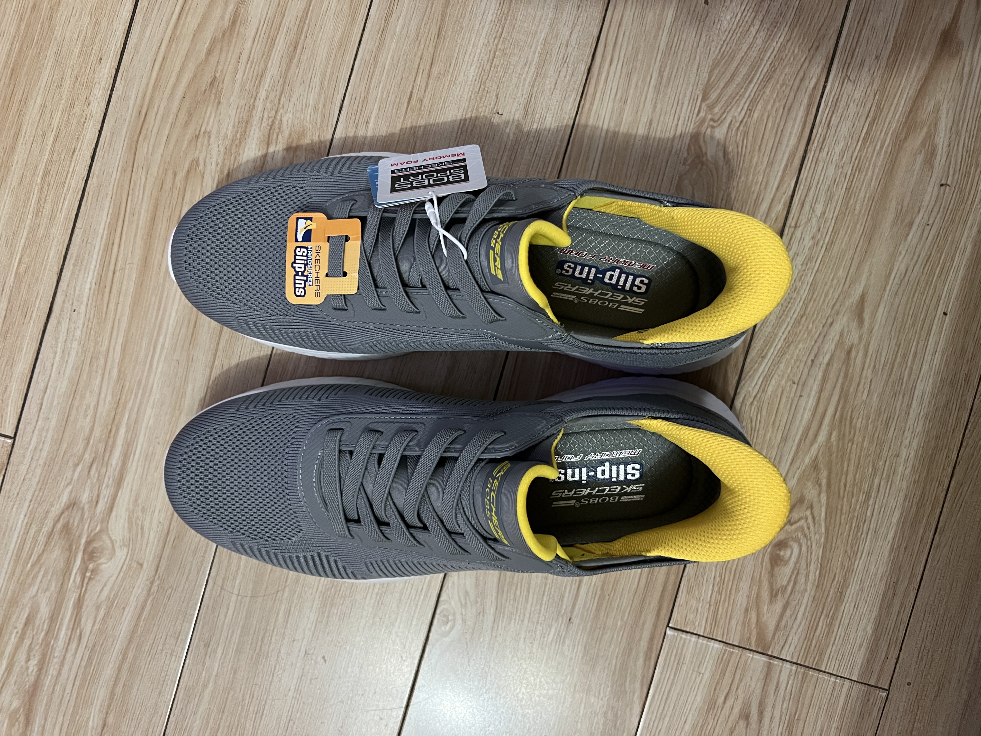斯凯奇（Skechers）运动鞋男士夏季网面透气休闲鞋户外软底轻便跑步鞋232398 实拍图