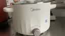 美的（Midea）电煮锅 0涂层不锈钢 宿舍小电锅 多功能家用宿舍泡面小火锅 2.6L蒸煮一体电热锅 XZC2066G 配蒸笼 实拍图