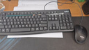 罗技（Logitech）MK120 键鼠套装 有线键鼠套装 办公键鼠套装 电脑键盘 USB即插即用 全尺寸 黑色 实拍图