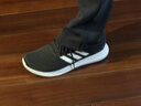 adidas CORERACER随心畅跑网面休闲跑步鞋男子阿迪达斯官方轻运动   黑/白 FX3581   41 实拍图