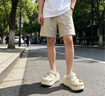 卡骆驰（CROCS）檀健次同款经典泡芙洞洞鞋百舒适男沙滩鞋女鞋休闲鞋|207521 白色-100(含智必星) 35 (210mm) 实拍图